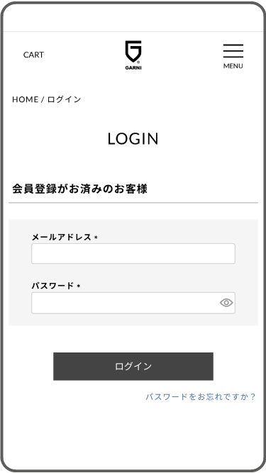 LINEアプリから会員登録できます