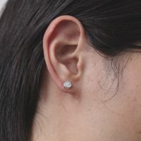 GARNI ガルニ Stamp Pierce 両耳ピアス SV GARNI - 【お取り寄せ注文可能】K10 Denova G.C Pierce(GOLD