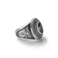 Ism College Ring - L - BLACK | GARNI ONLINE STORE
