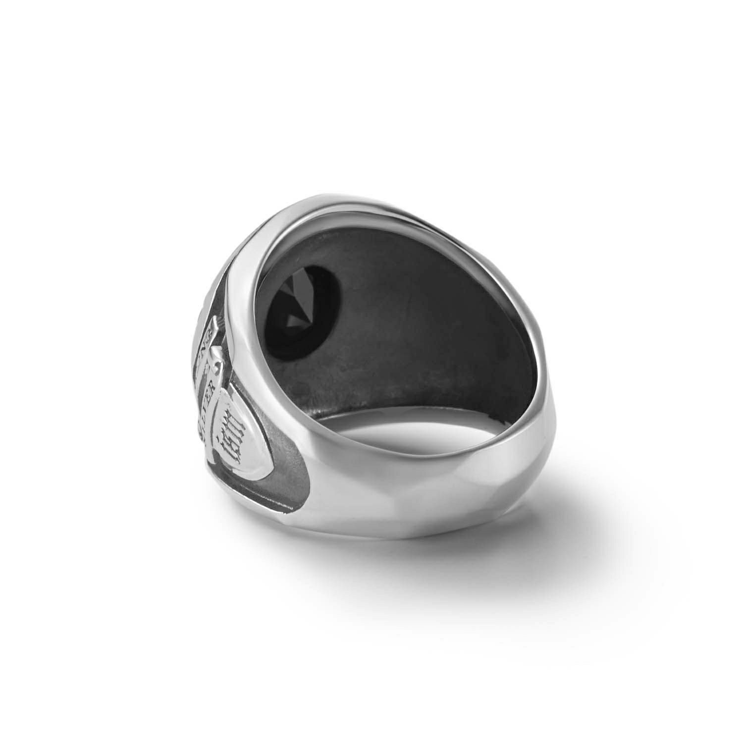Ism College Ring - L - BLACK | GARNI ONLINE STORE
