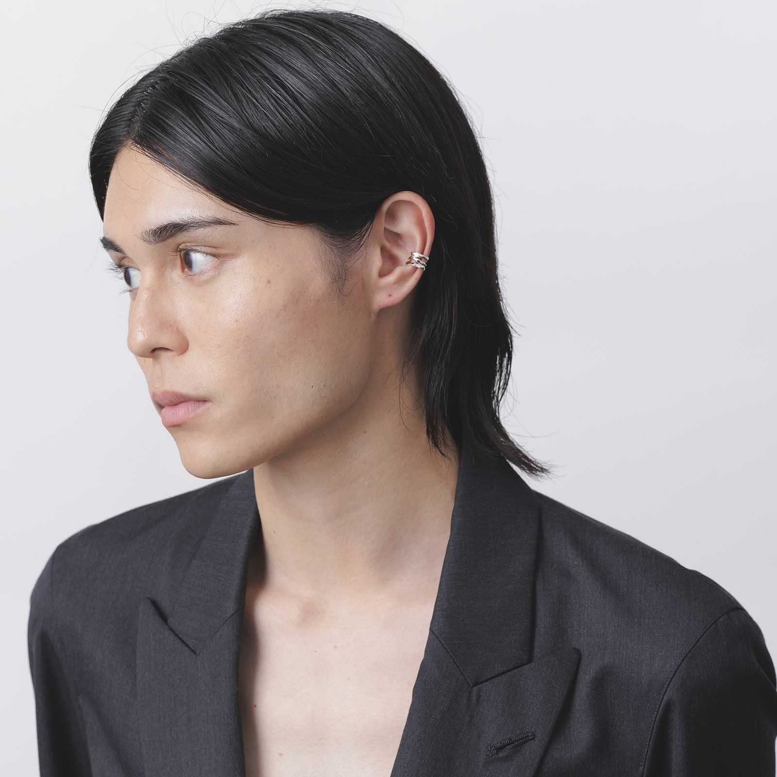 Crockery Ear Cuff - SILVER | GARNI ONLINE STORE