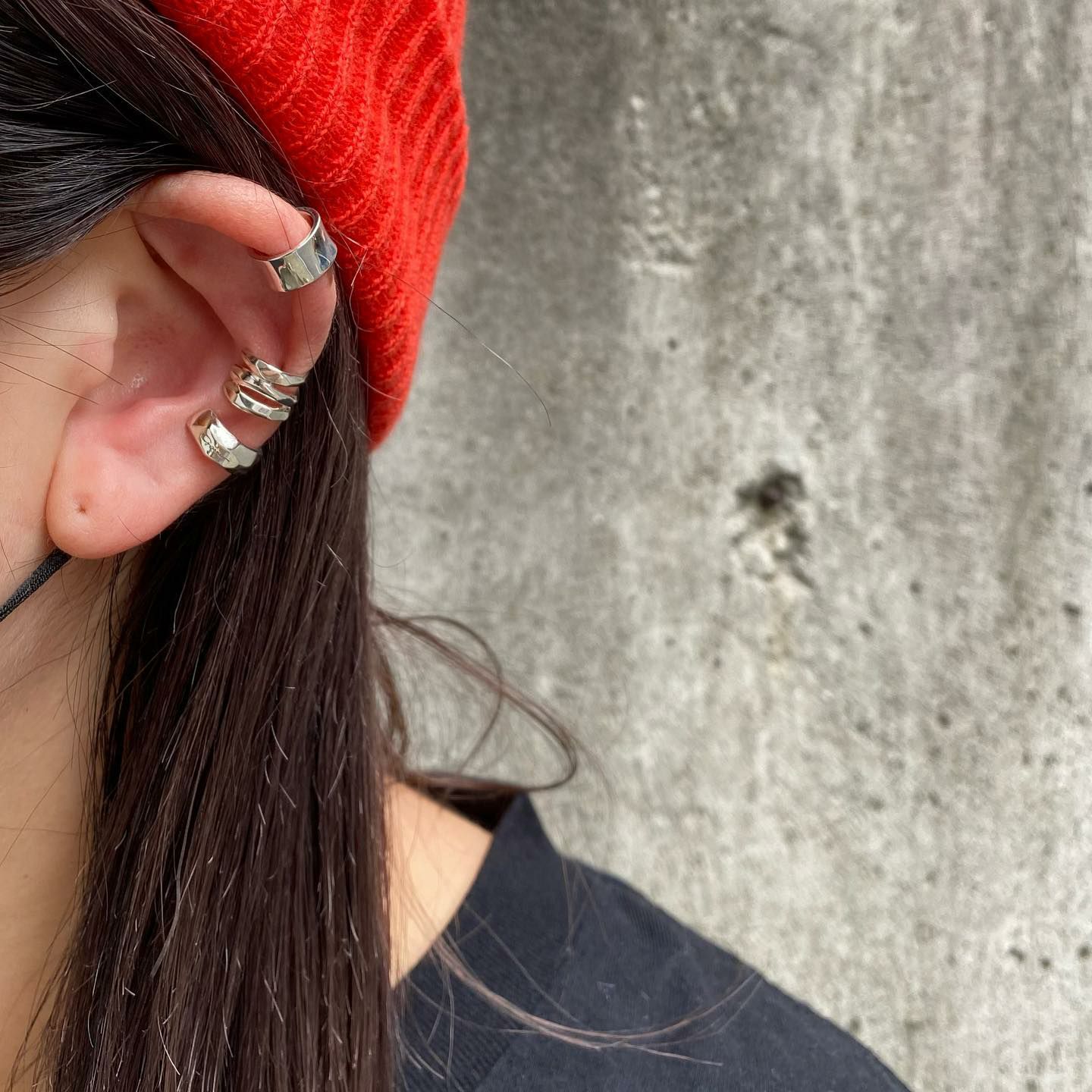 Crockery Ear Cuff - SILVER | GARNI ONLINE STORE
