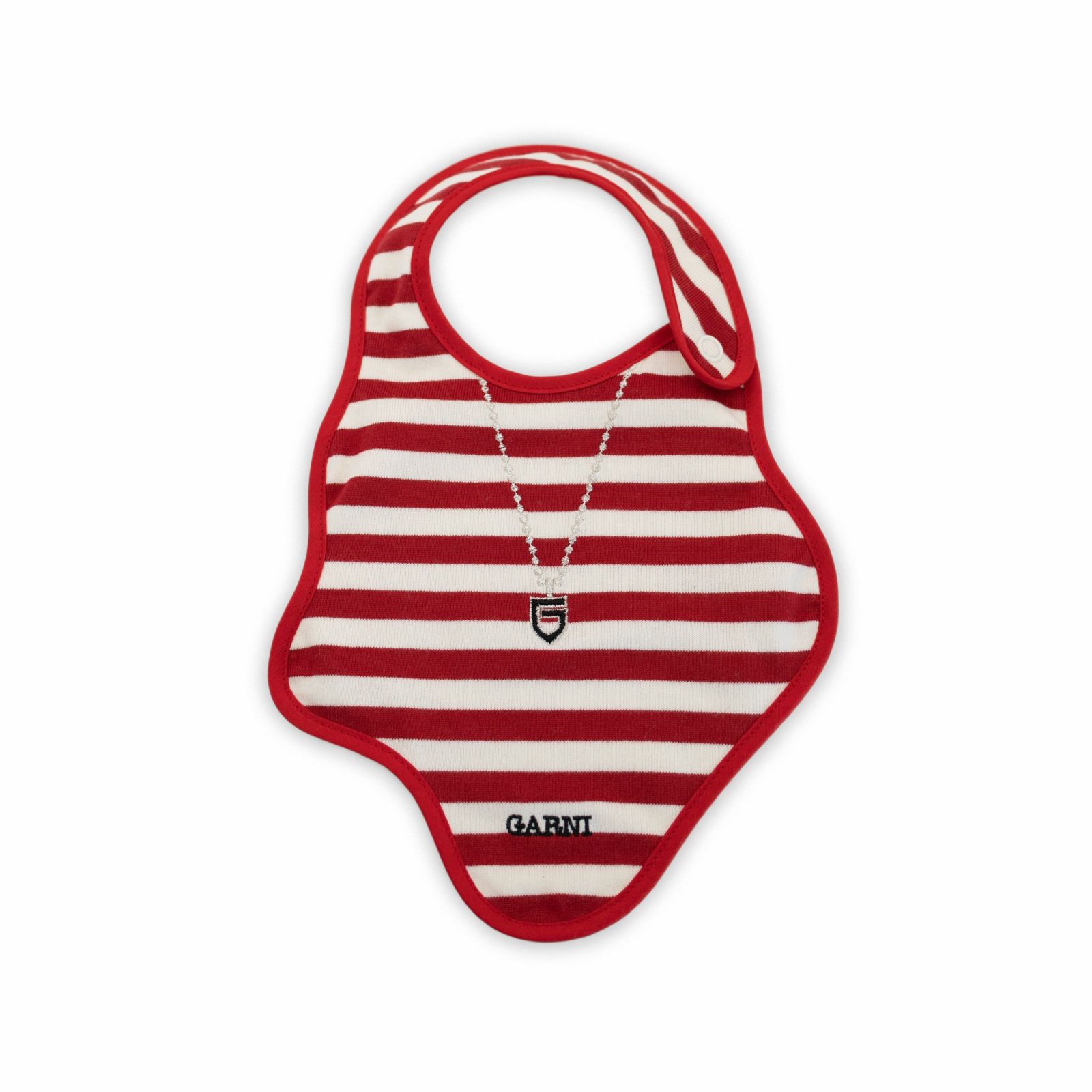 Baby G Bib Border - RED | GARNI ONLINE STORE