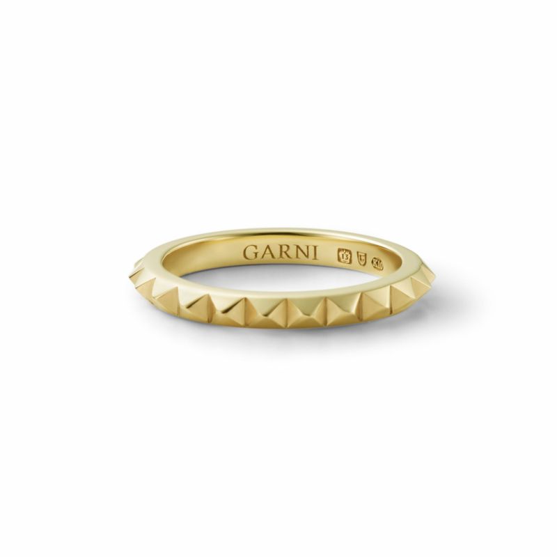 K10 Multiple Studs Ring - S | GARNI ONLINE STORE