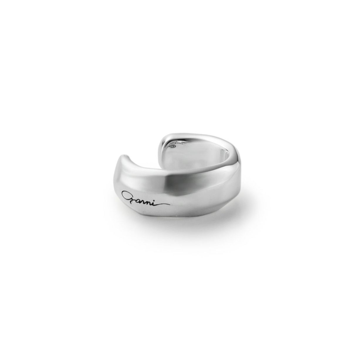 Crockery Ring Ear Cuff - SILVER