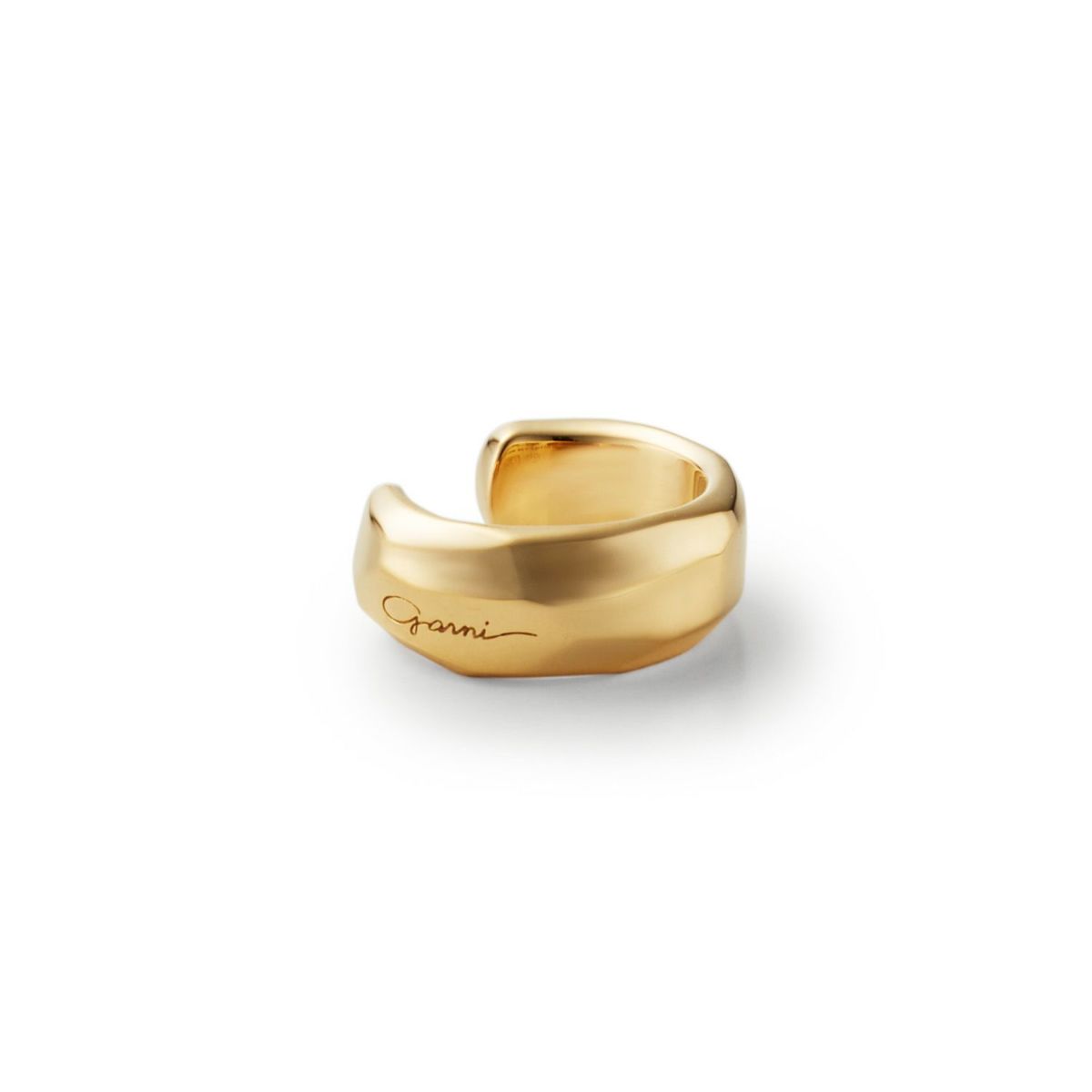 Crockery Ring Ear Cuff - GOLD