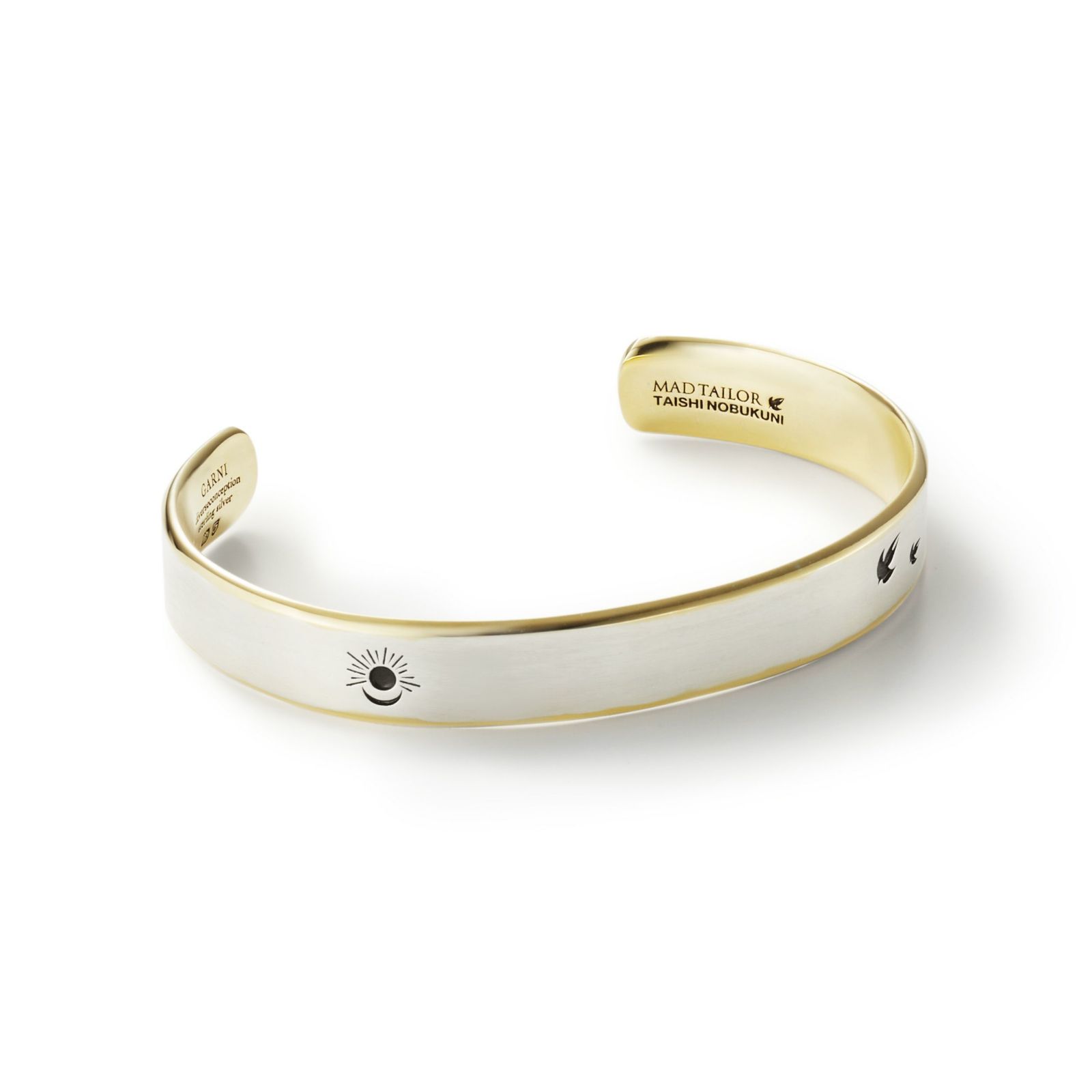 TAISHI NOBUKUNI × GARNI」Sun and Moon Bangle | GARNI ONLINE STORE