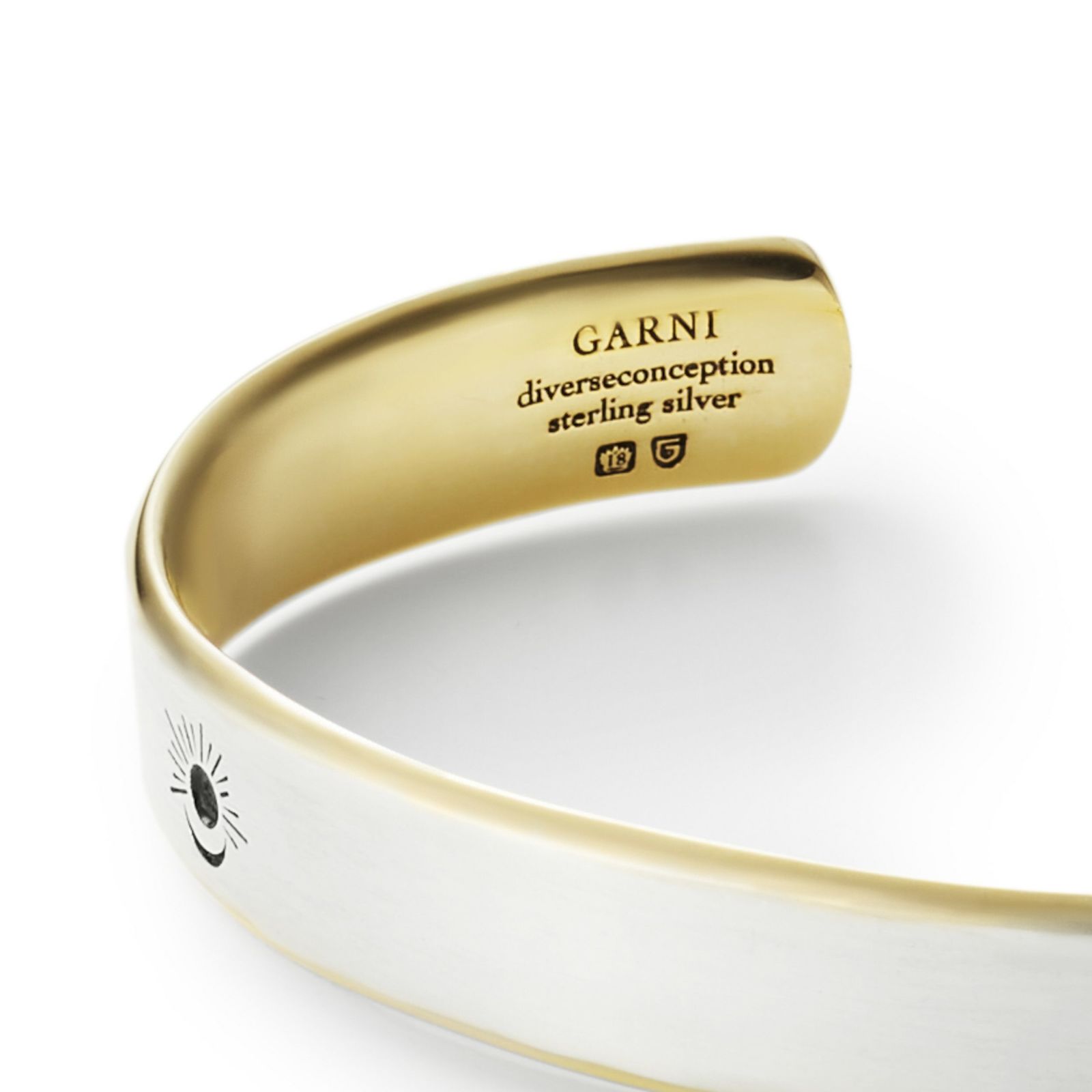 TAISHI NOBUKUNI × GARNI」Sun and Moon Bangle | GARNI ONLINE STORE