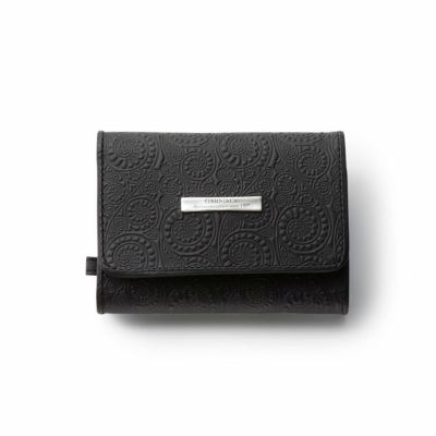Weave Zip Long Wallet - BLACK | GARNI ONLINE STORE