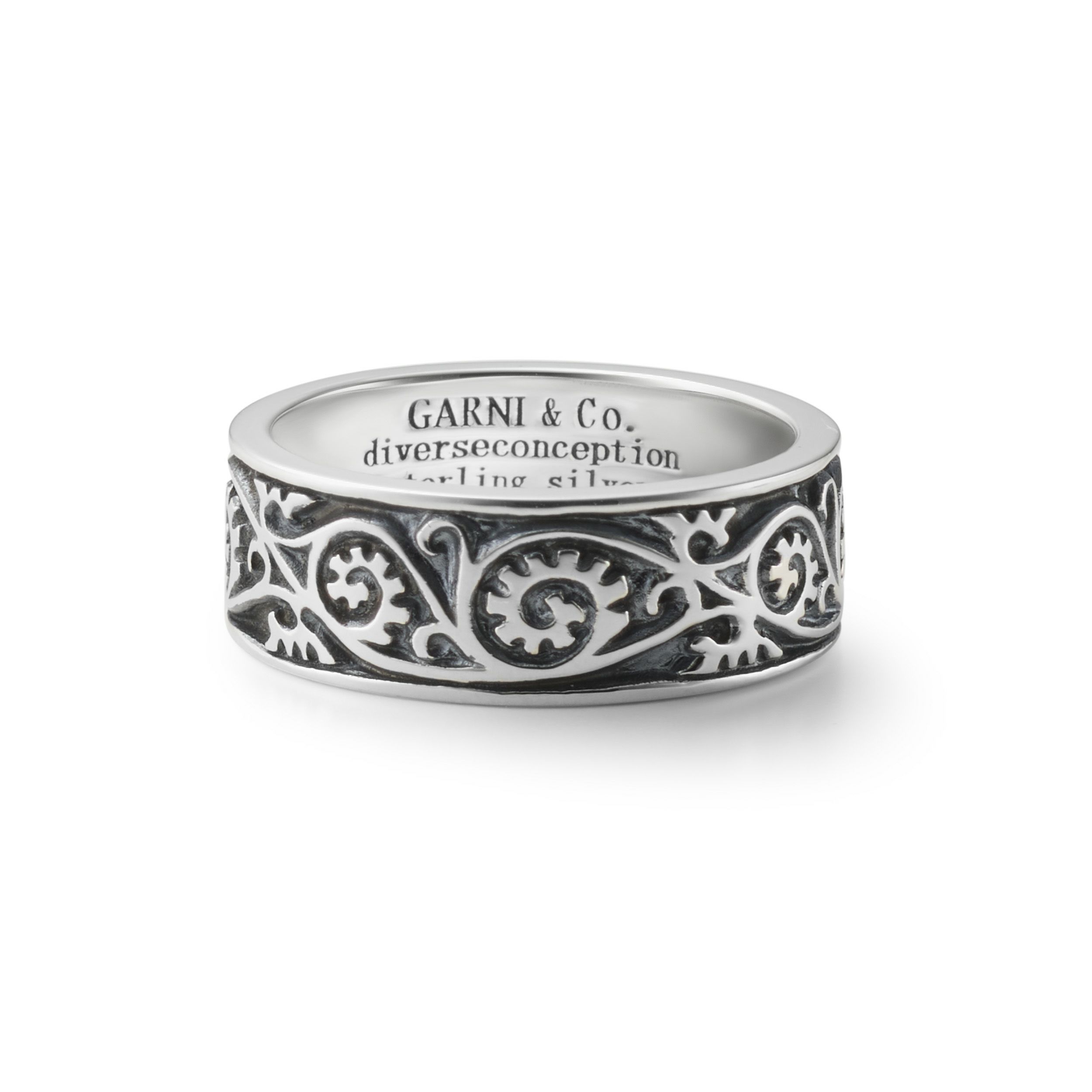 Vine Pattern Ring - Light - BLACK | GARNI ONLINE STORE｜リング・指輪