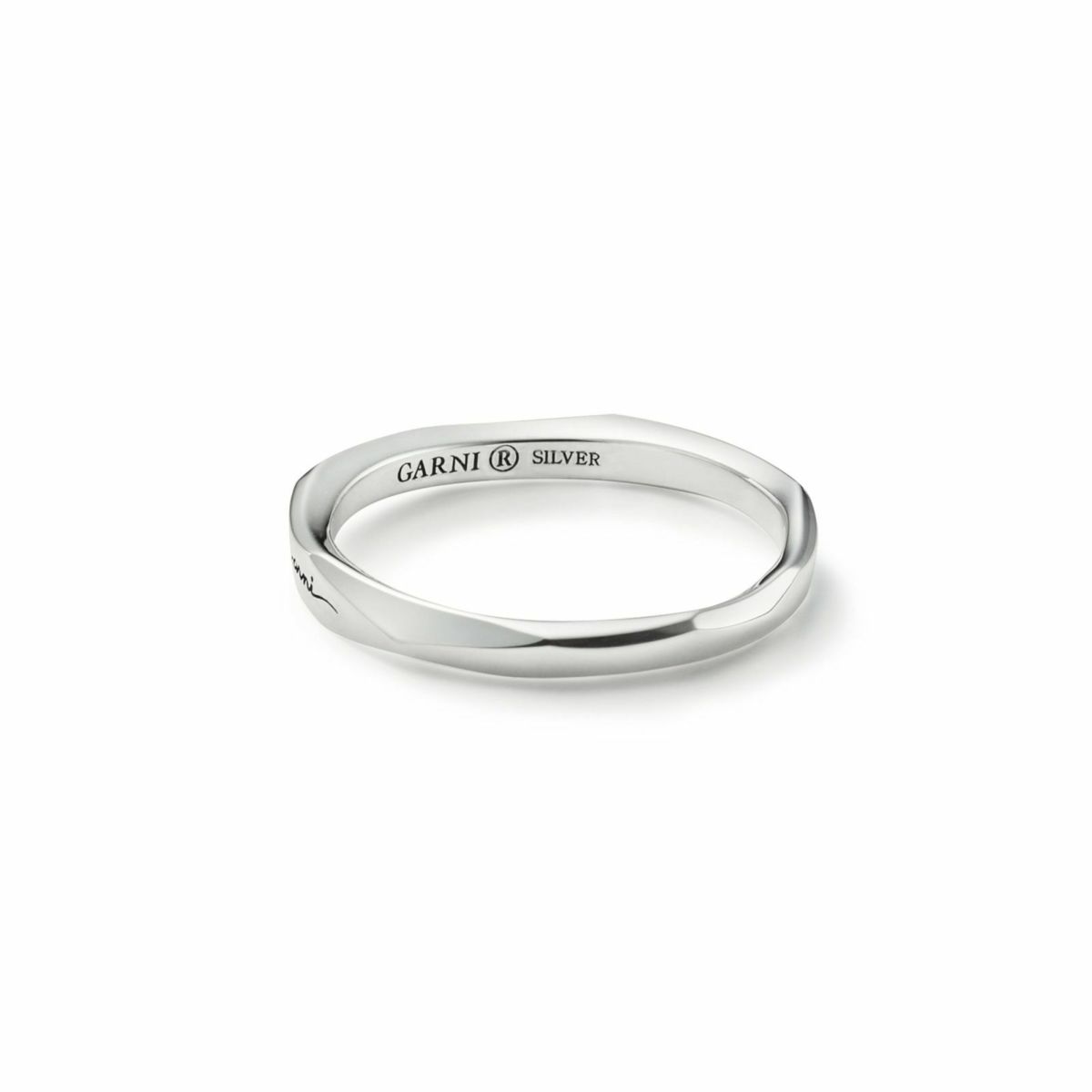 Garni シルバー 925 Crockery Ring - M GARNI(ガルニ) Crockery Ring-M (クロッケリーリング) SILVER