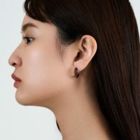 アクセサリー Crockery Pierce - L Crockery Pierce - L - BLACK | GARNI ONLINE STORE