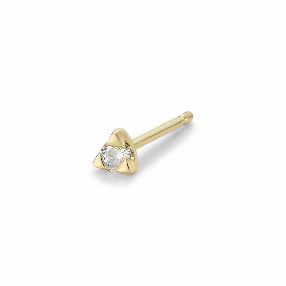 K18 Triangle Dia Pierce | GARNI ONLINE STORE