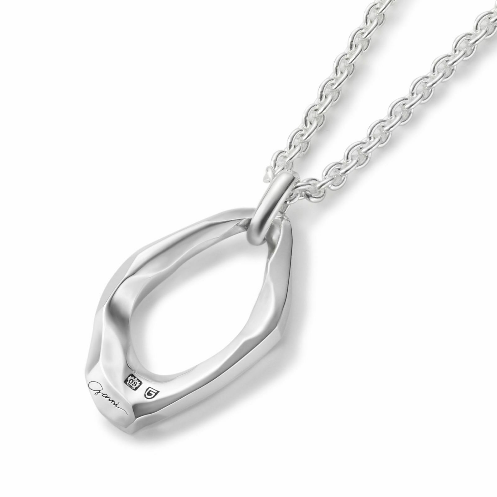 Crockery Ring Pendant - M / S [2 pcs set] | GARNI ONLINE STORE