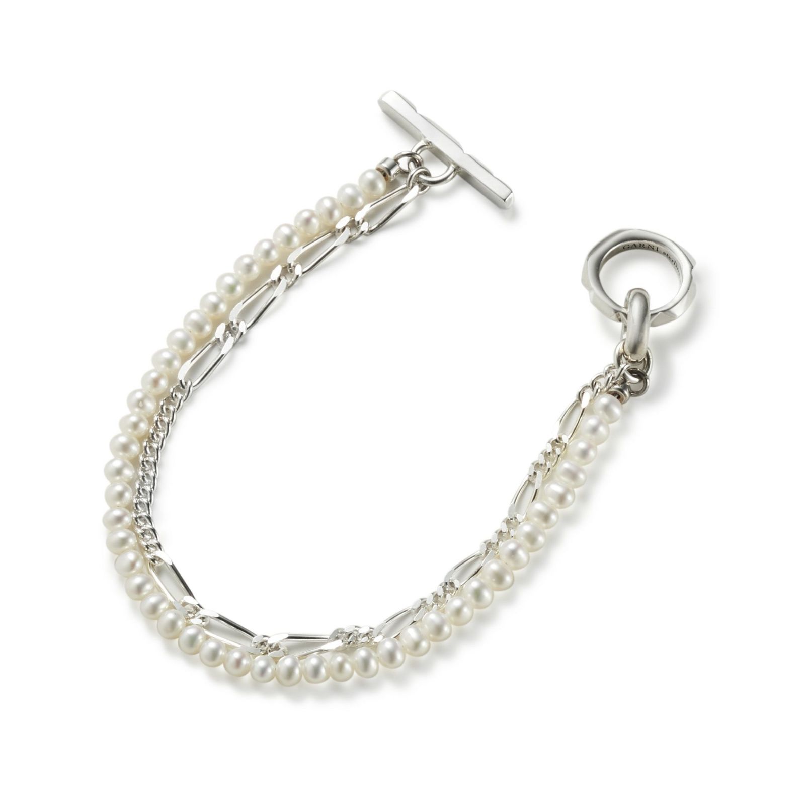 Clash Mix Chain Bracelet | GARNI ONLINE STORE Clash Mix Chain Bracelet | GARNI ONLINE STORE