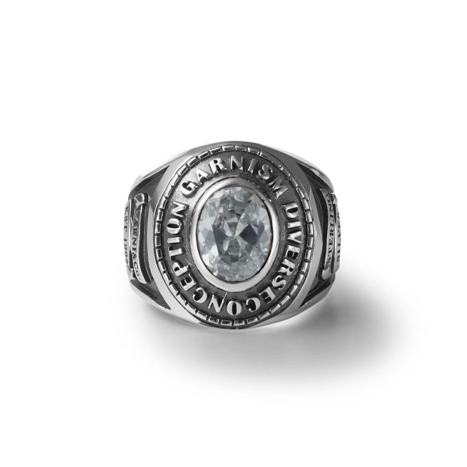 Ism College Ring - L - BLACK | GARNI ONLINE STORE