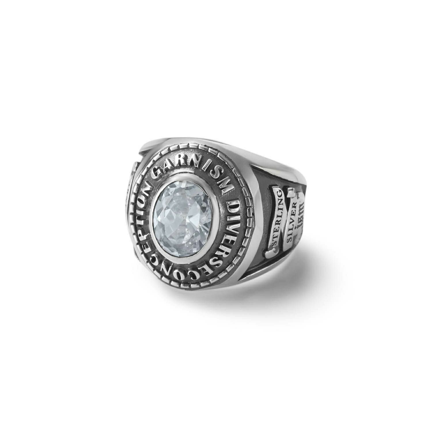 Ism College Ring - L - CLEAR | GARNI ONLINE STORE