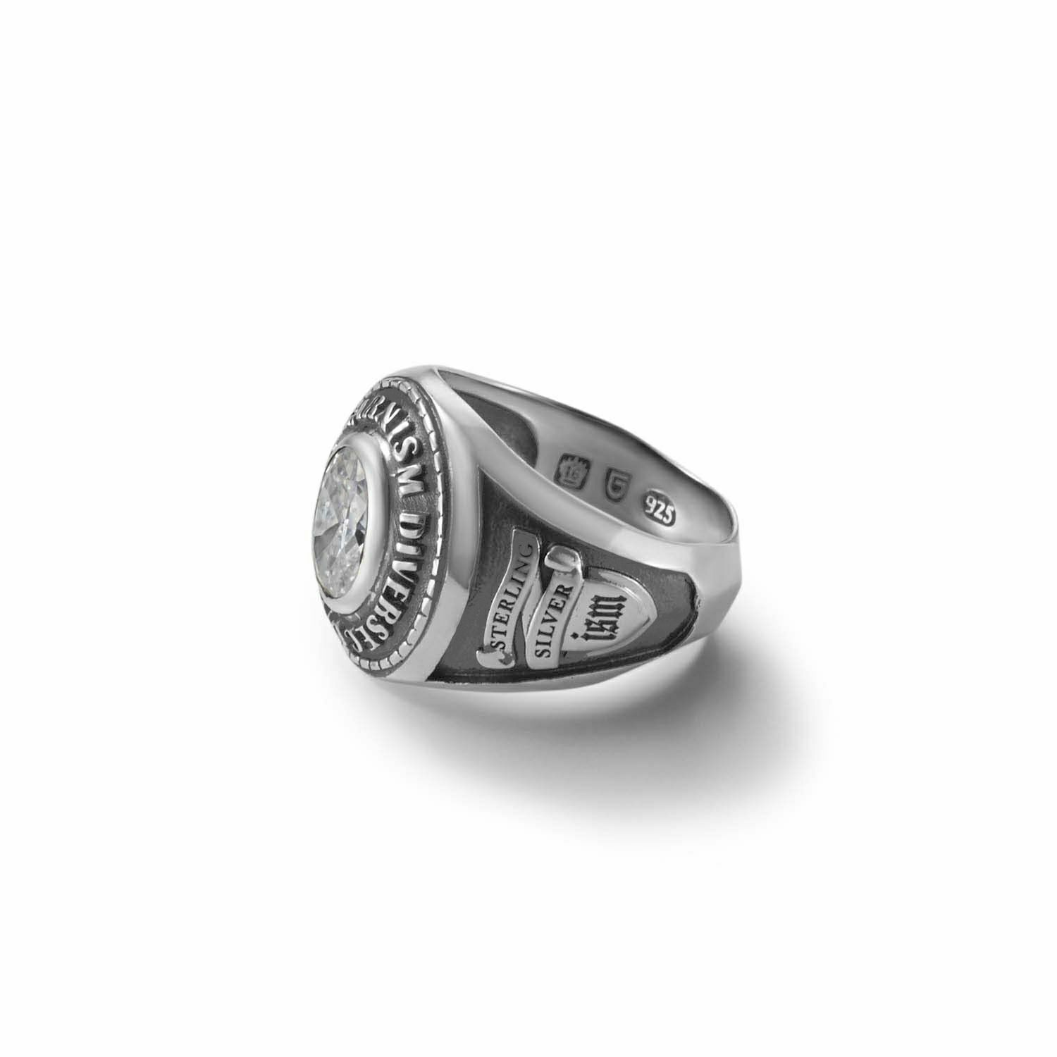 Ism College Ring - S - CLEAR | GARNI ONLINE STORE