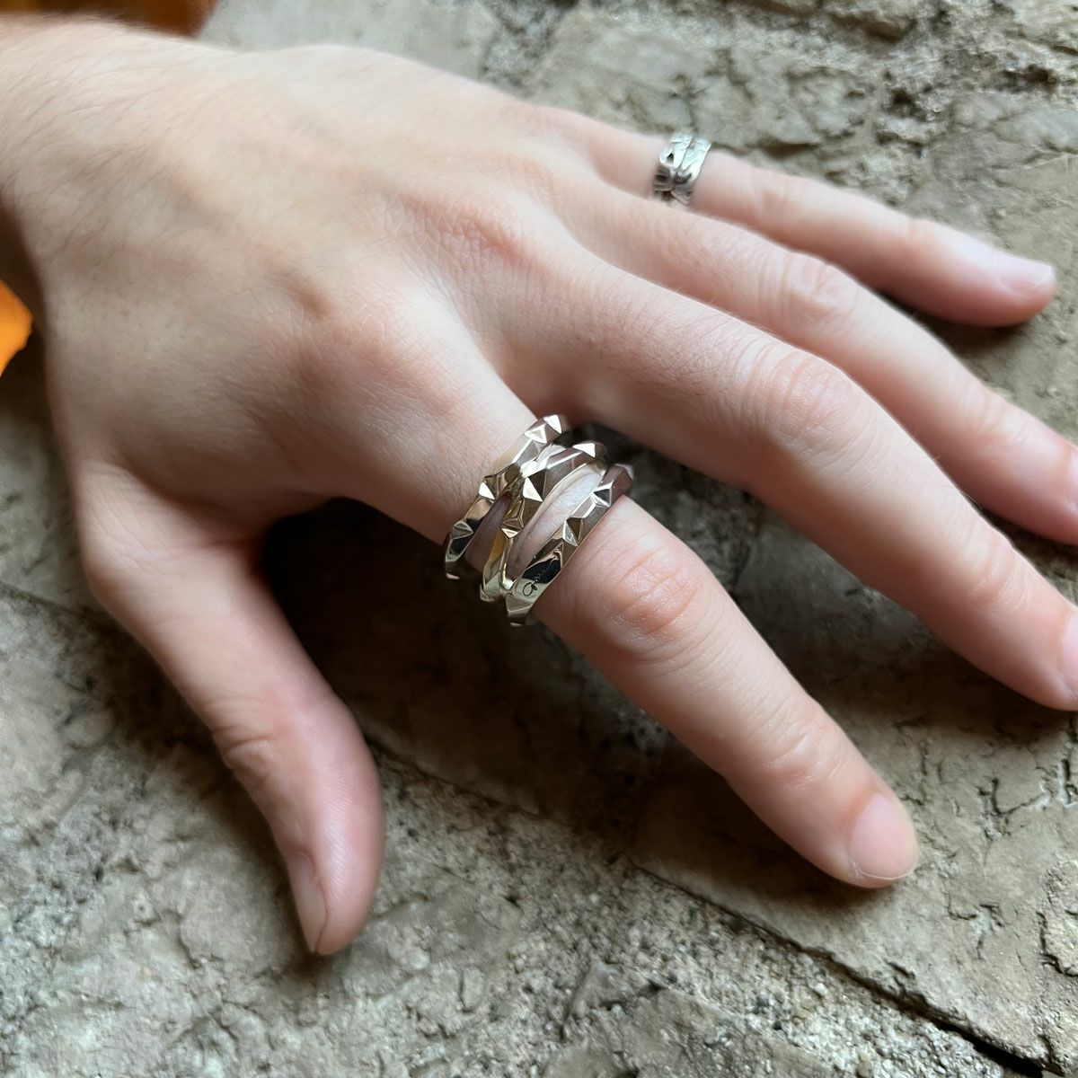 Clash Triple Ring | GARNI ONLINE STORE
