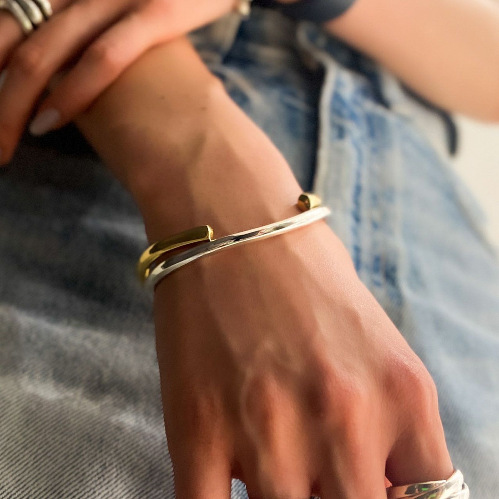 Sei-ma Fit Bangle - No.4 - S - GOLD | GARNI ONLINE STORE 