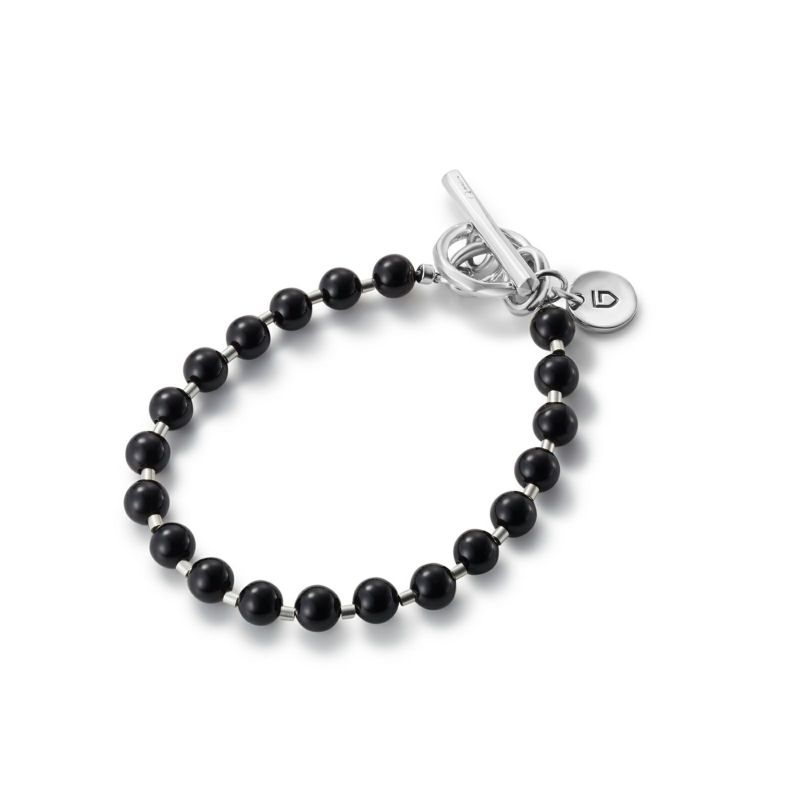 アクセサリー GARNI Stone Ball Chain Necklace BLACK GARNI - 【お取り寄せ注文可能】Stone Ball Chain Necklace