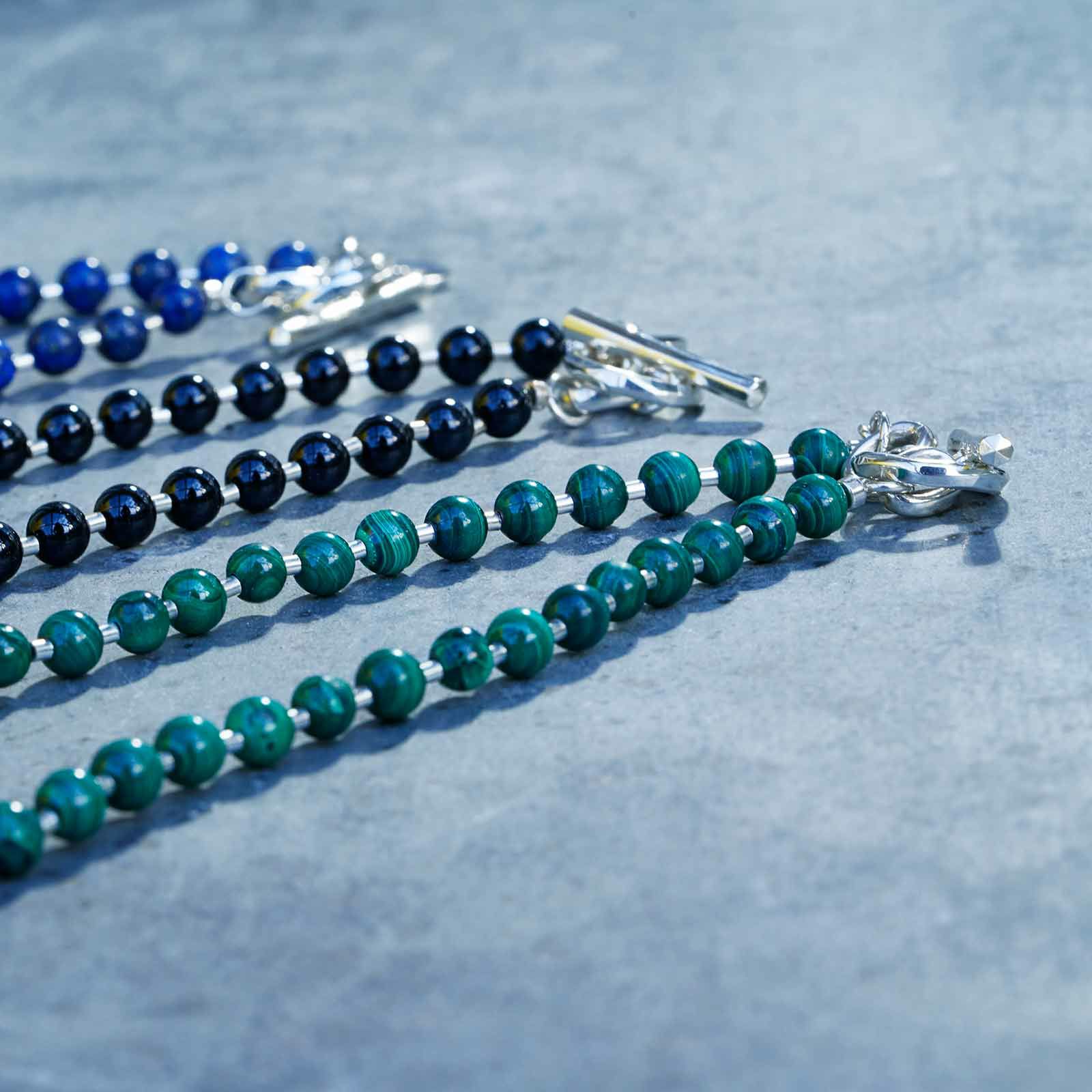 Stone Ball Chain Necklace | GARNI ONLINE STORE