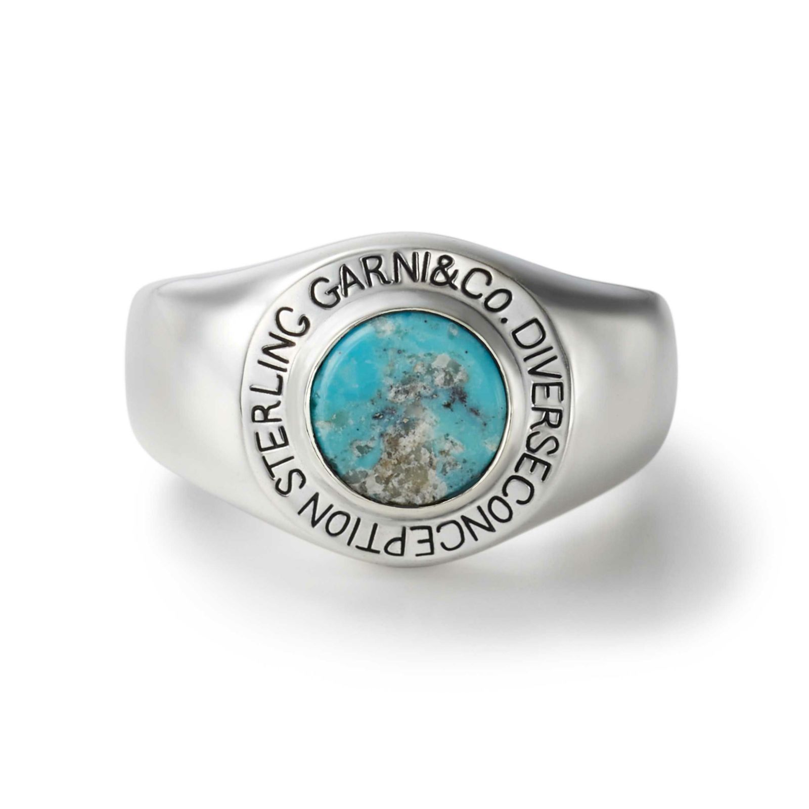 Round Stone Ring - L | GARNI ONLINE STORE