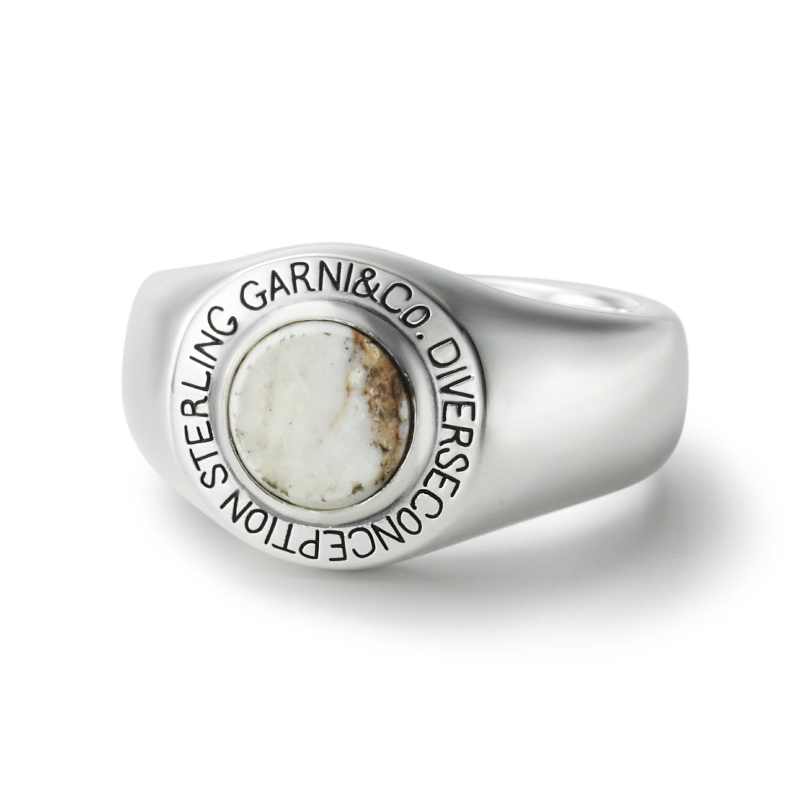 Round Stone Ring - L | GARNI ONLINE STORE | ガルニ【公式通販】