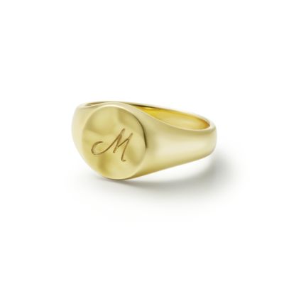 予約】K10 Signet Ring - No.1 | GARNI ONLINE STORE | ガルニ【公式通販】