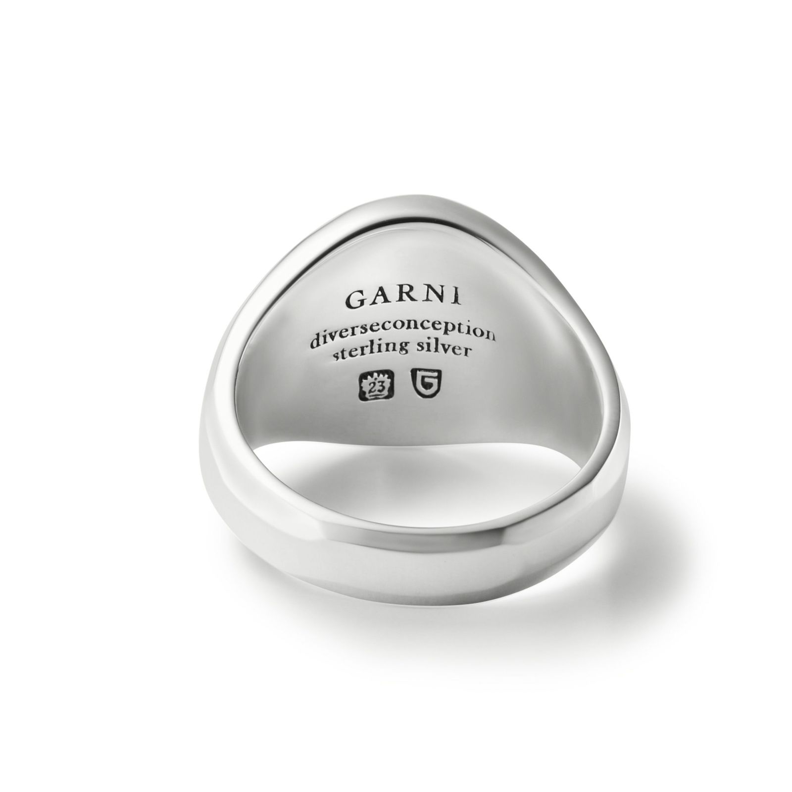 Essential Oval Ring - L | GARNI ONLINE STORE