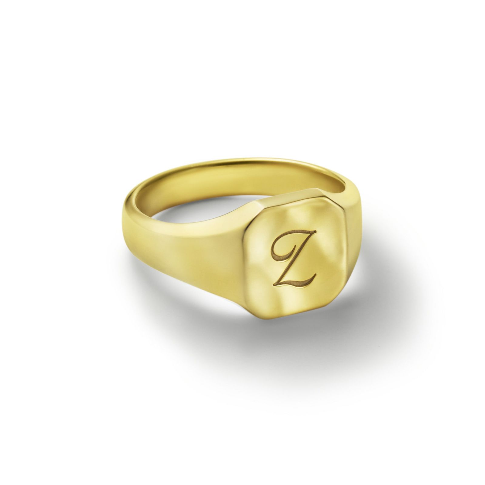 K18 Signet Ring - No.2 | GARNI ONLINE STORE