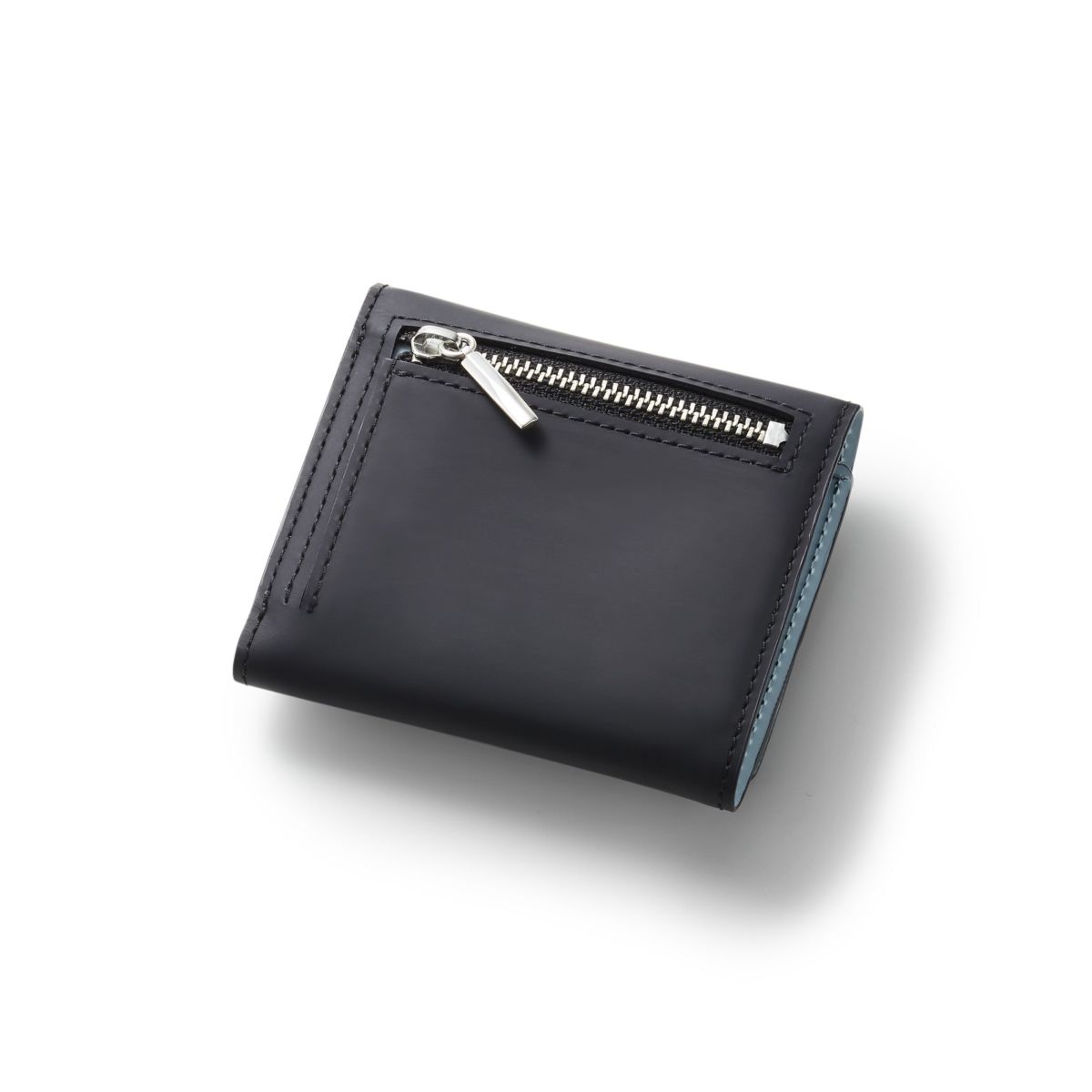 ガルニ　財布 Sign Zip Fold Wallet - BLACK | GARNI ONLINE STORE