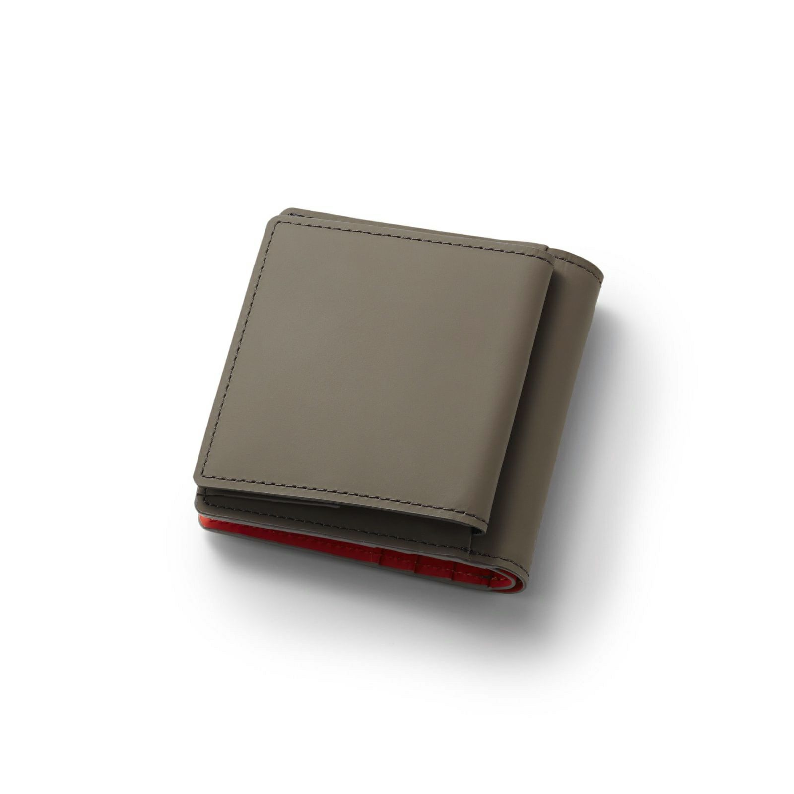 Rubber Mini Fold Wallet - GRAY | GARNI ONLINE STORE