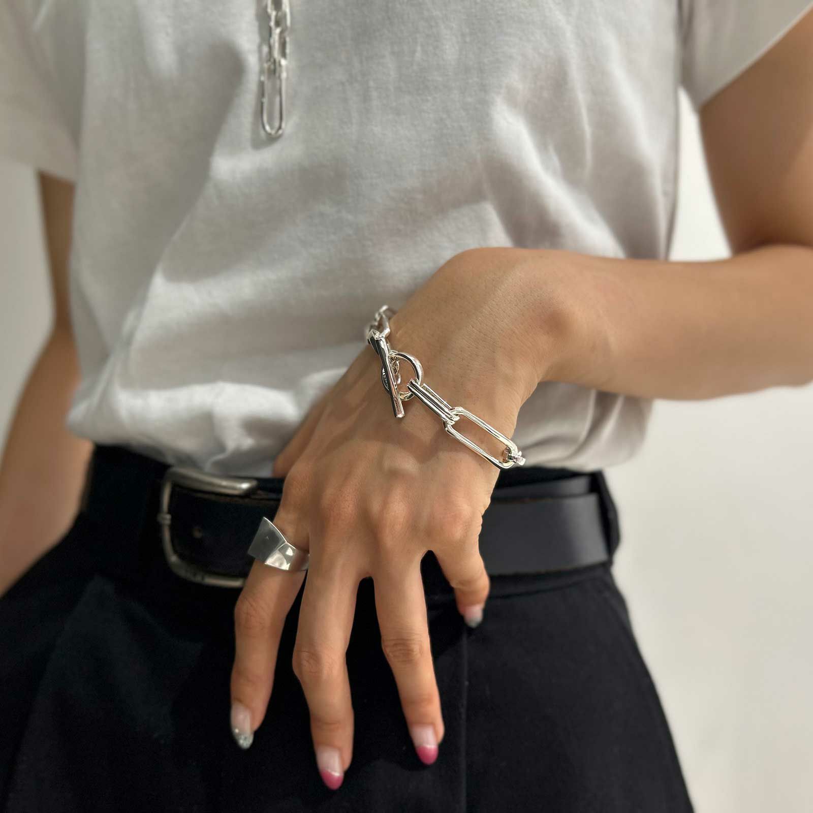 いいスタイル ブレスレット Bracelet Chain GARNI ブレスレット - www