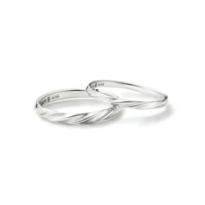 Half Twist Ring - M / S [2 pcs set]
