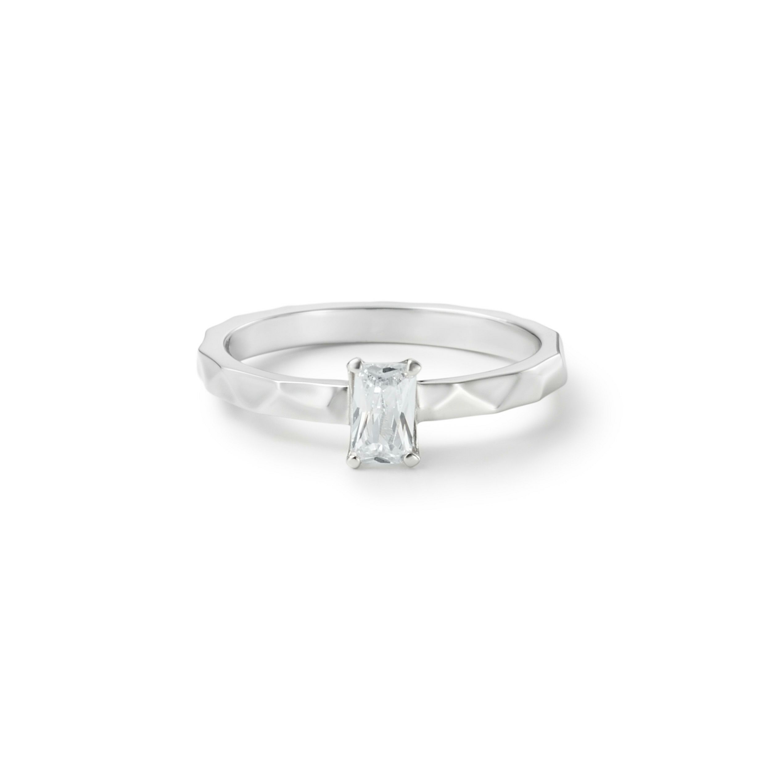 GARNI ガルニ Square Onyx Ring スクエアオニキスリング 13号 SILVER 