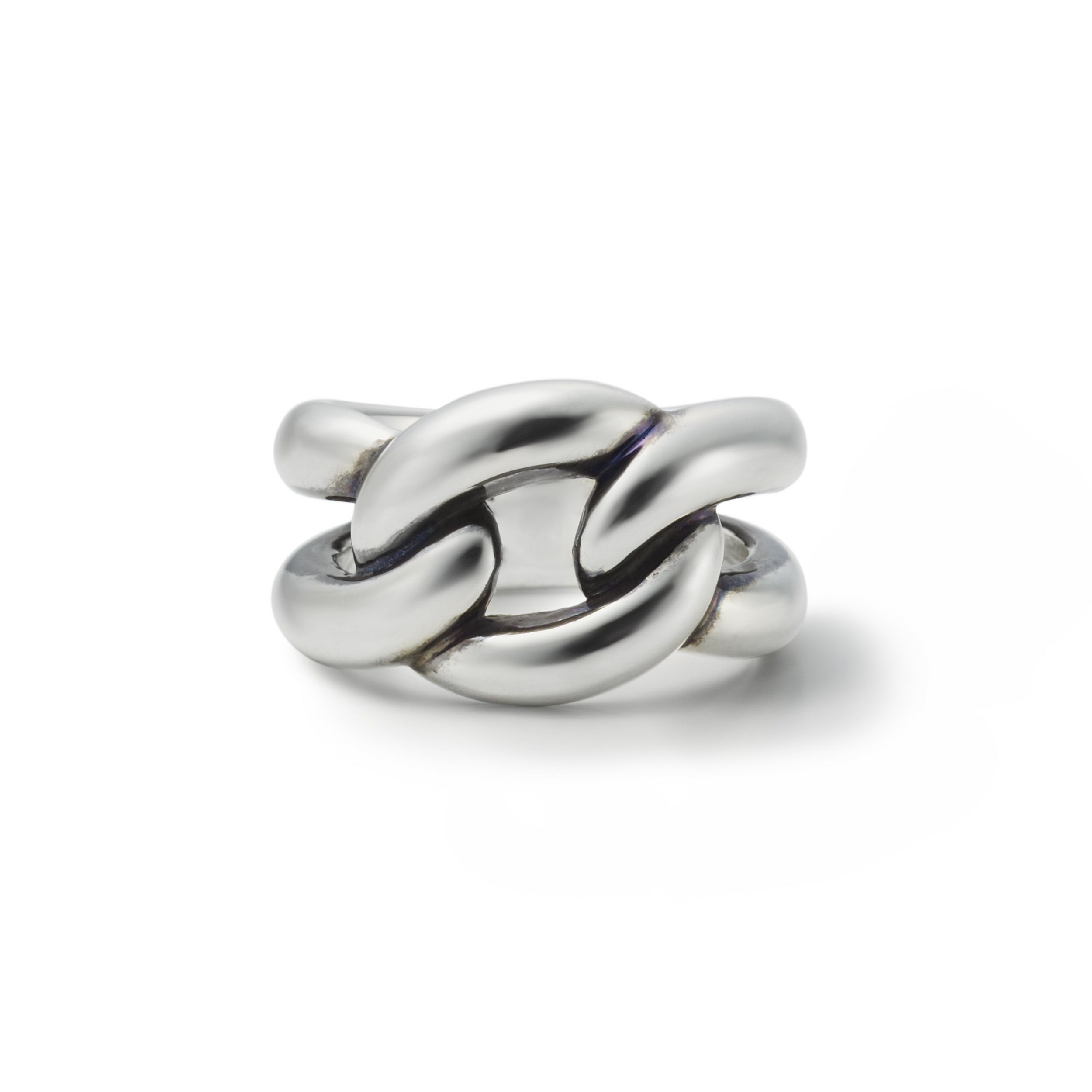 Curb Chain Ring - L | GARNI ONLINE STORE