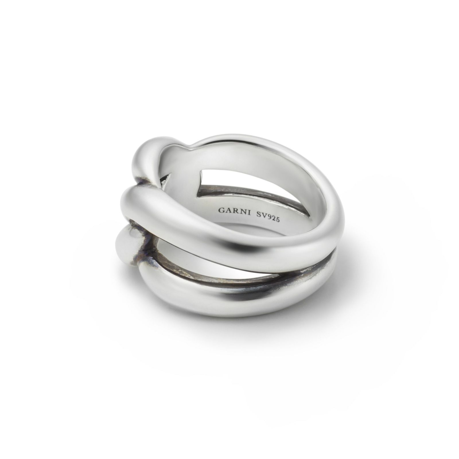 Curb Chain Ring - L | GARNI ONLINE STORE