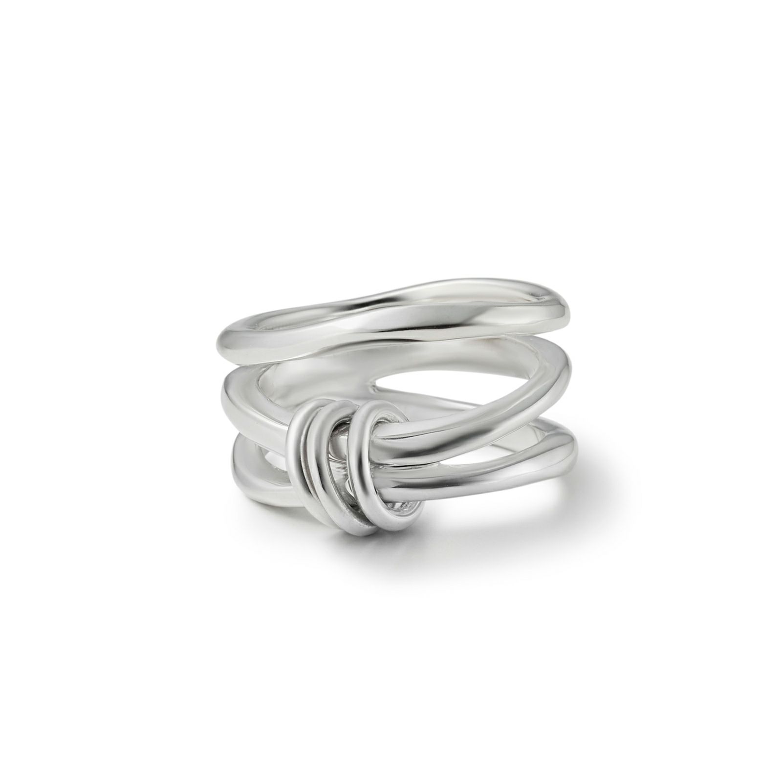 Grace Plus Triple Ring - SILVER | GARNI ONLINE STORE