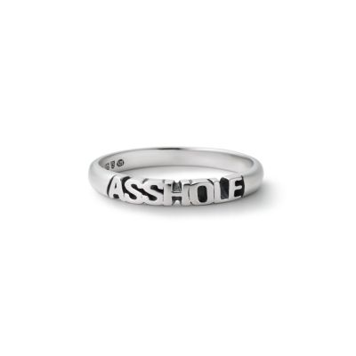 「BlackWeirdos × GARNI」ASSHOLE Ring