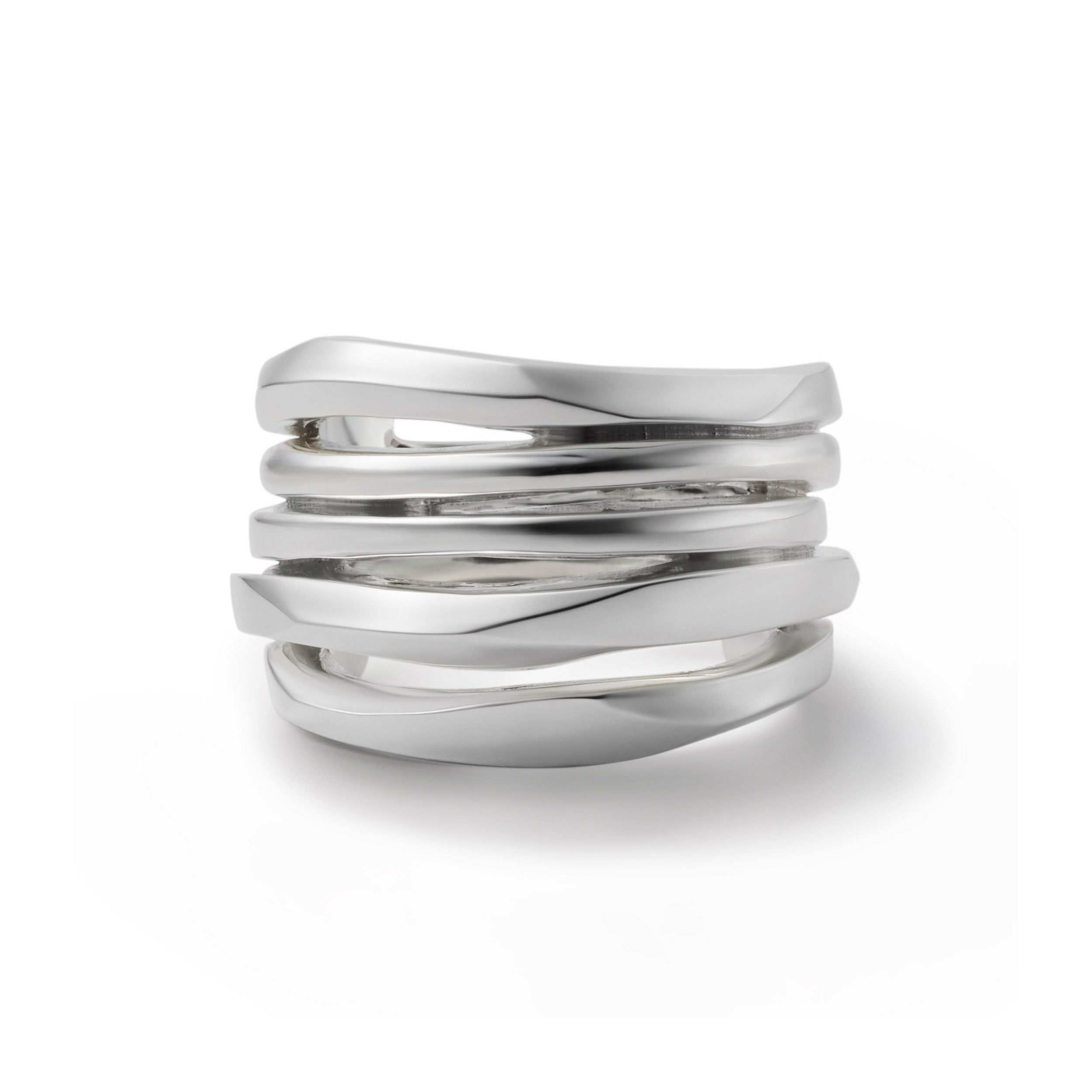 Grace Plus Triple Ring - SILVER | GARNI ONLINE STORE