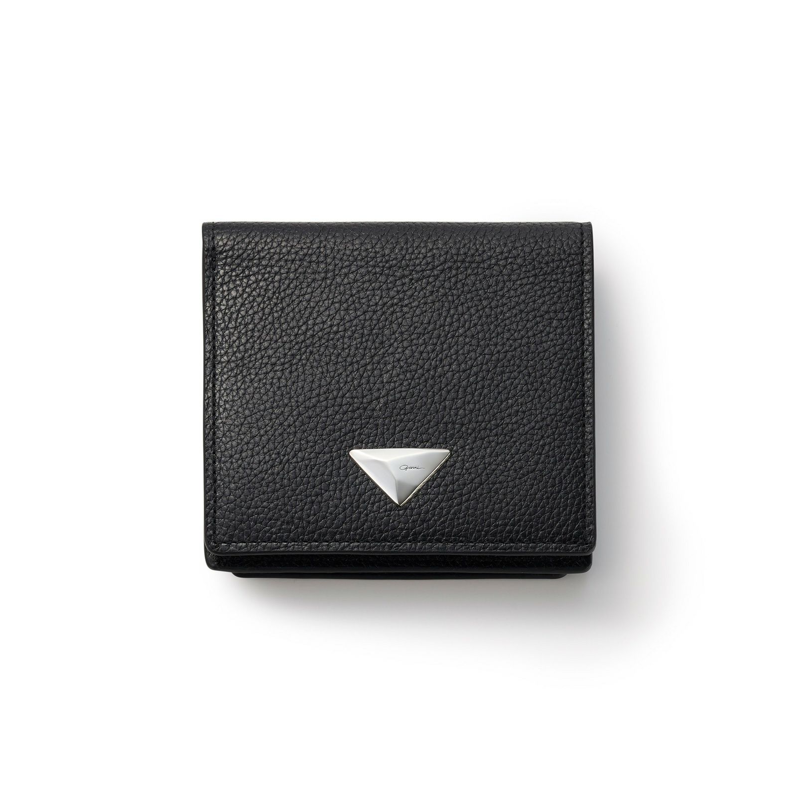 Triangle Mini Fold Wallet - BLACK | GARNI ONLINE STORE Triangle Mini Fold Wallet - BLACK | GARNI ONLINE STORE