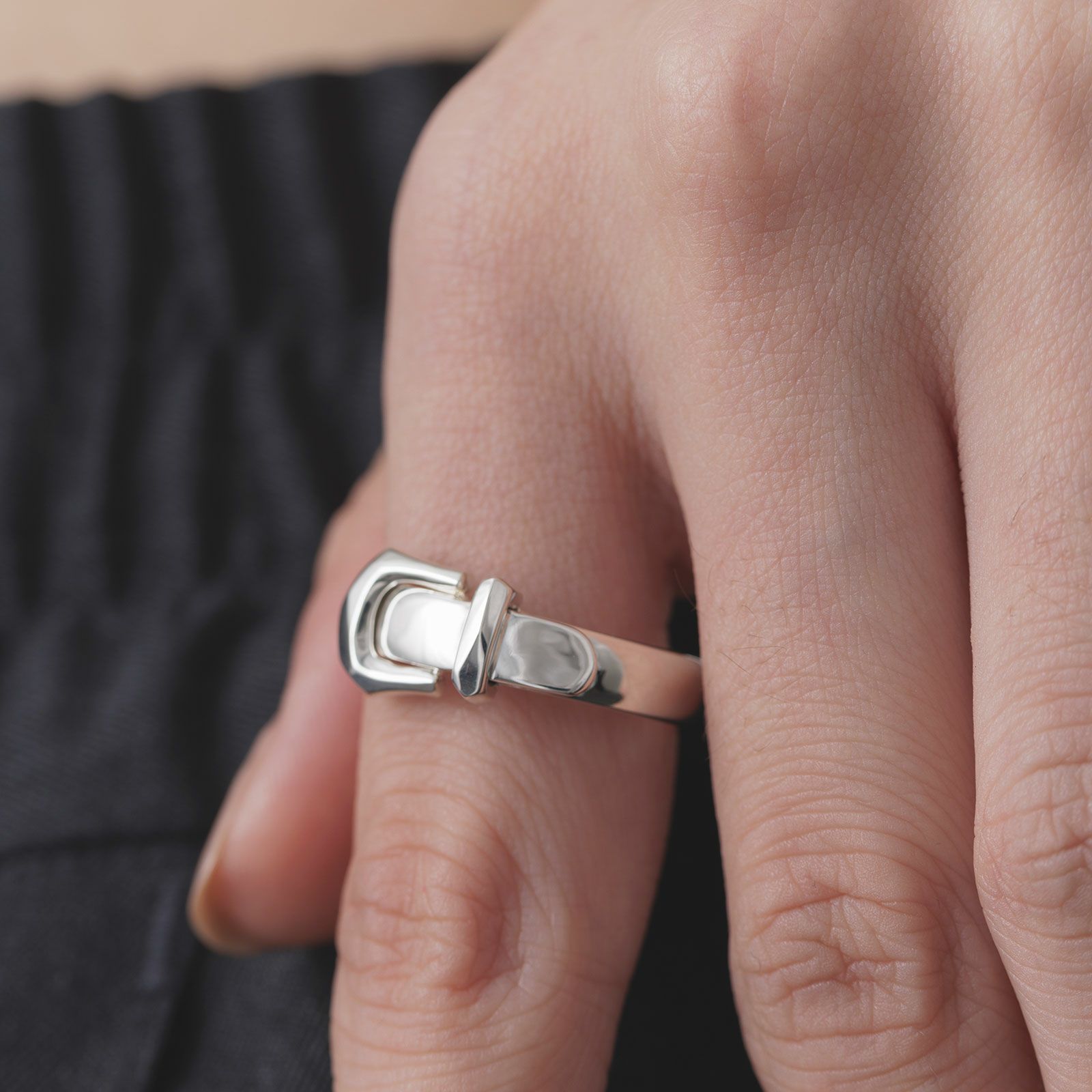 Buckle Ring - S | GARNI ONLINE STORE