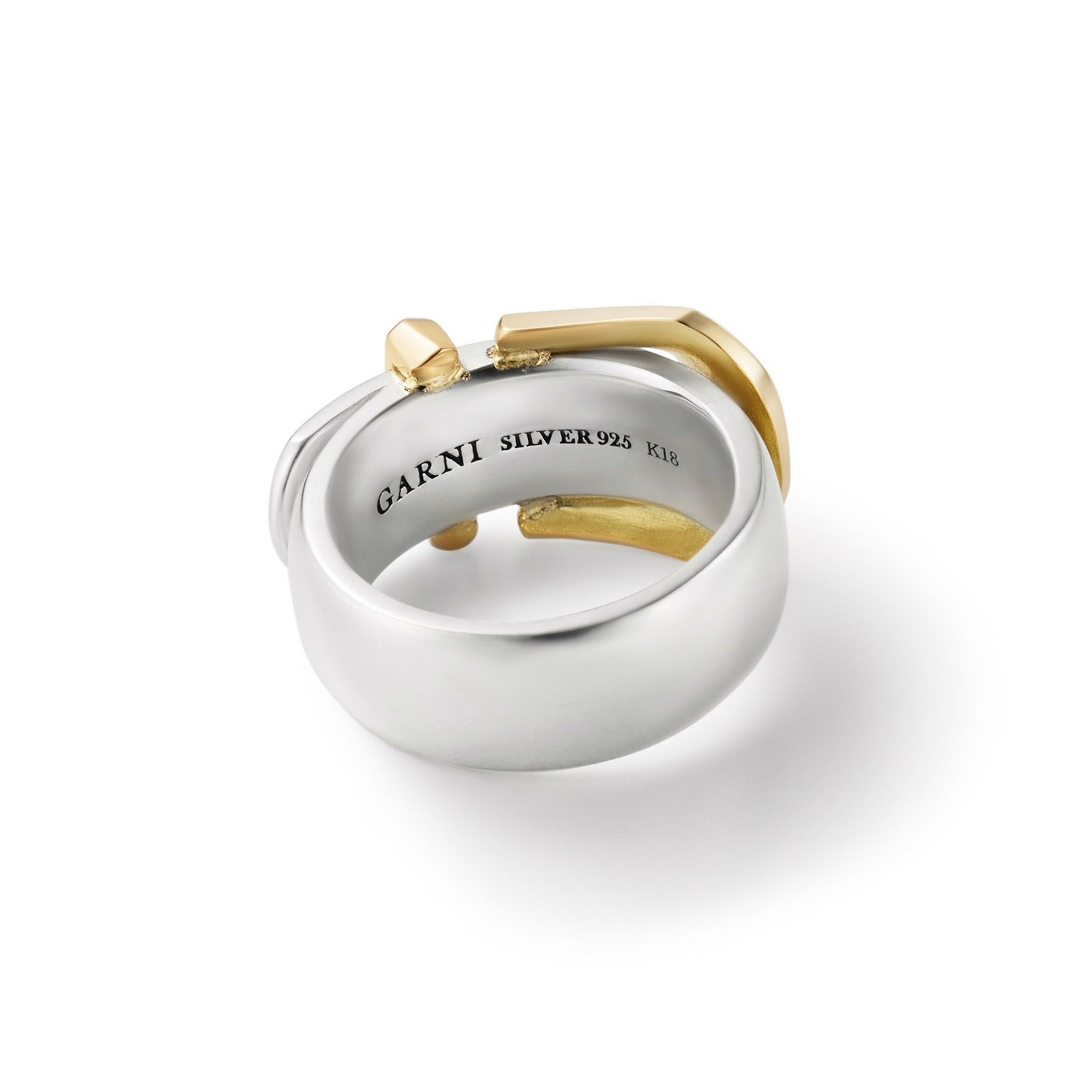 GARNIのリング GARNI - 【お取り寄せ注文可能】Curb Chain Ring_L | ACRMTSM